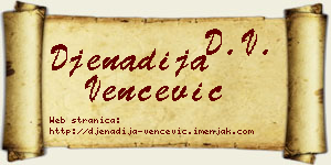 Đenadija Venčević vizit kartica
